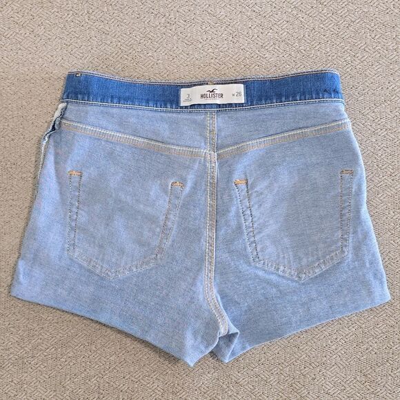 Hollister High Rise Distressed Shorts - Size 3/26 - Picture 10 of 12